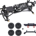 Complete Alloy Conversion Kit w/ 133 Wheelbase for 1/24 SCX24 Deadbolt Crawler