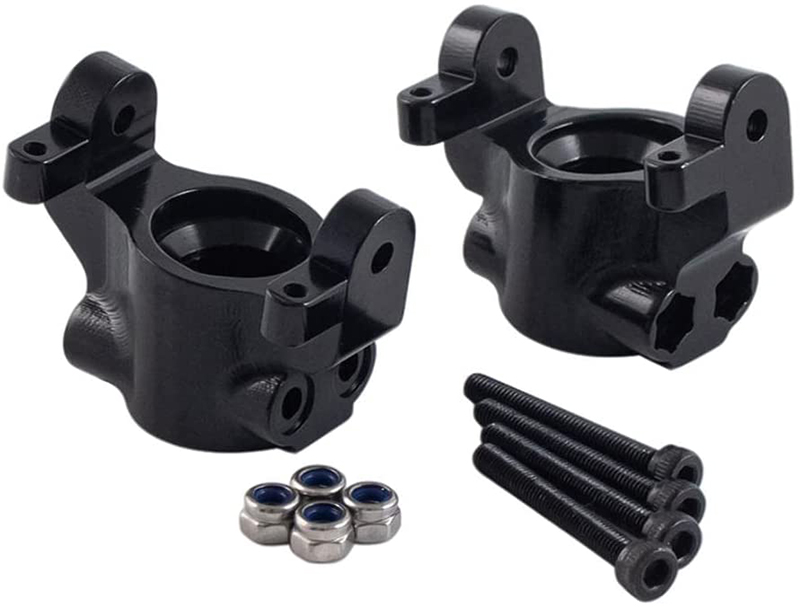C31251BLACK Machined Alloy Caster Blocks for Axial 1/10 RBX10 Ryft 4WD Rock Bouncer - Image 1