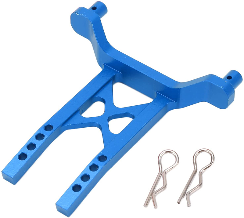 C31268BLUE Alloy Machined Rear Body Mount for Traxxas LaTrax Teton 1/18 Monster Truck - Image 1