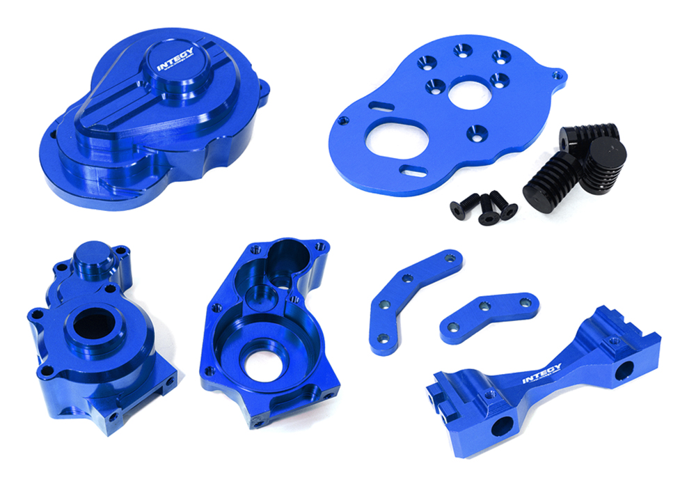 C31283BLUE Essentials Aluminum Upgrade Set A for Element RC 1/10 Scale Enduro Sendero - Image 1