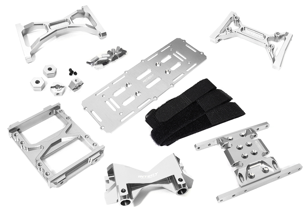 C31284SILVER Essentials Aluminum Upgrade Set B for Element RC 1/10 Scale Enduro Sendero - Image 1