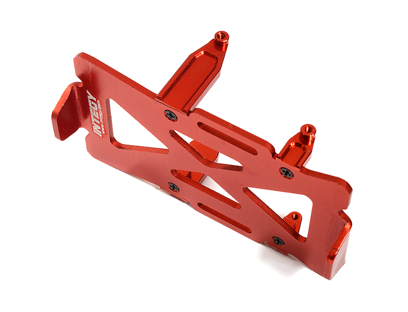 C31290RED Billet Machined Battery Mount for Axial 1/24 SCX24 - Image 1