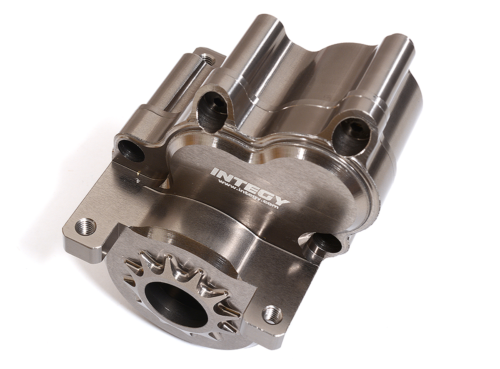 C31291GREY Billet Machined Grey Center Gearbox Housing for 1/10 Traxxas E-Revo 2.0 8691 - Image 1