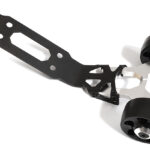 Silver Billet Machined Wheelie Bar for Traxxas 1/10 Maxx 4S Monster Truck 8976