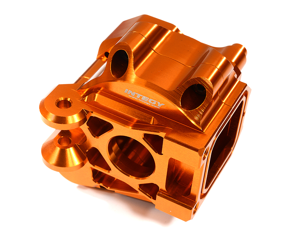 C31297ORANGE Billet Machined Center Gearbox Housing for Arrma 1/5 Kraton 4X4 8S BLX ARA310930 - Image 1