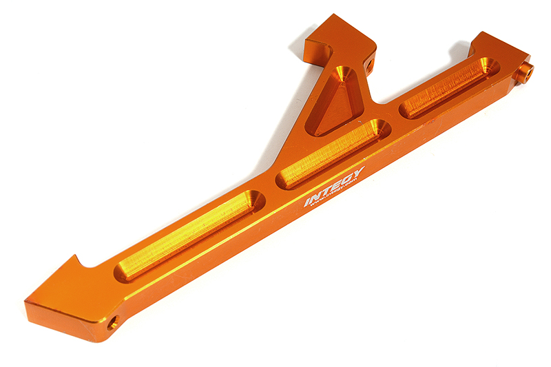 C31303ORANGE Machined Front Chassis Support for Losi 1/10 Lasernut U4 4WD Brushless RTR - Image 1