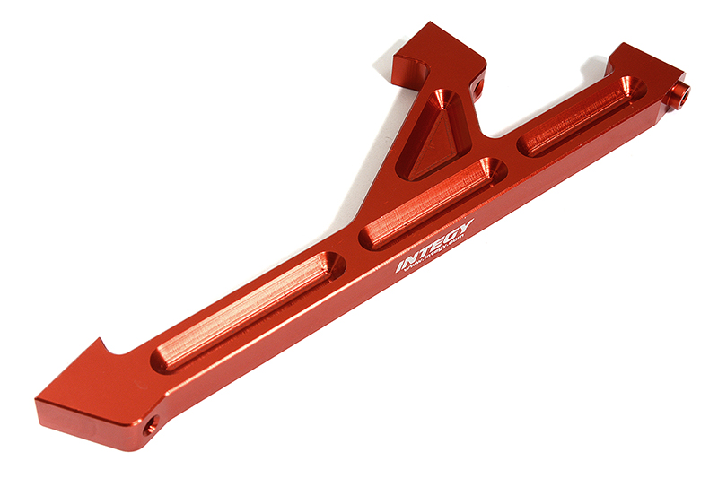C31303RED Red Machined Front Chassis Support for Losi 1/10 Lasernut U4 4WD Brushless RTR - Image 1