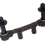 Billet Machined Front Body Mount Set for Arrma 1/10 Vorteks 4X4 3S BLX ARA320630