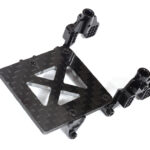 Billet Machined Front Shock Towers w/ Receiver Mount for Axial 1/24 SCX24