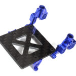 Billet Machined Front Shock Towers w/ Receiver Mount for Axial 1/24 SCX24