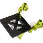 Billet Machined Front Shock Towers w/ Receiver Mount for Axial 1/24 SCX24