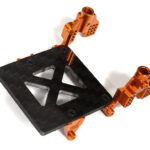 Billet Machined Front Shock Towers w/ Receiver Mount for Axial 1/24 SCX24