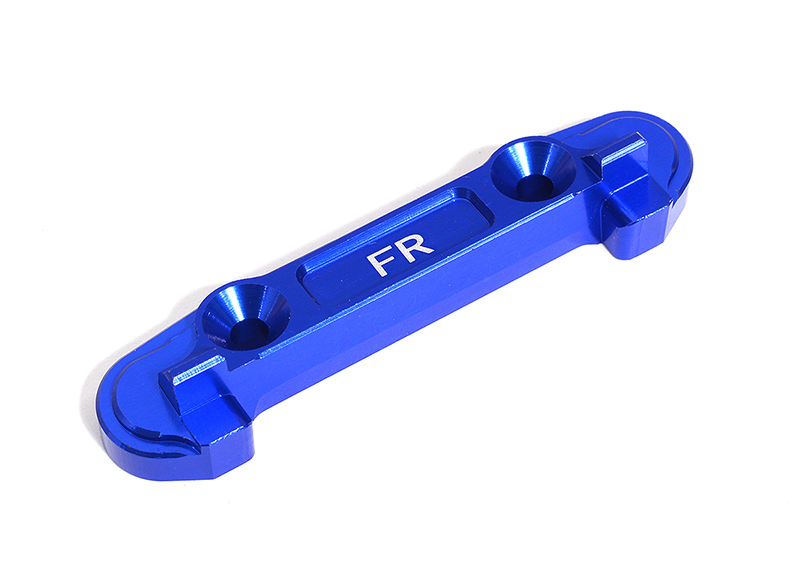 C31308BLUE Billet Machined Front-Rear Arm Brace for Losi 1/10 Lasernut U4 4WD Brushless RTR - Image 1