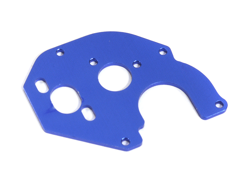 C31310BLUE Billet Machined Motor Mounting Plate for Axial 1/24 SCX24 Rock Crawler - Image 1