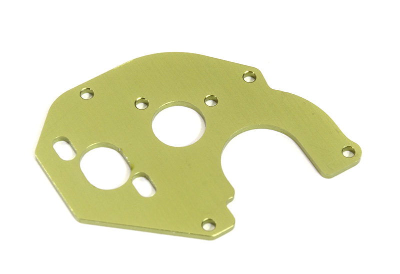 C31310GREEN Billet Machined Motor Mounting Plate for Axial 1/24 SCX24 Rock Crawler - Image 1