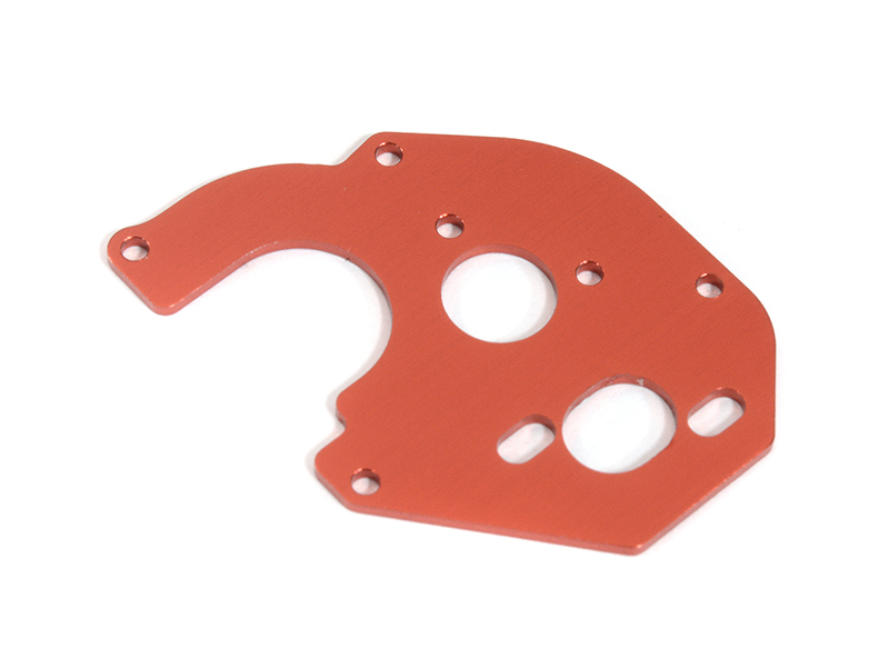 C31310RED Billet Machined Motor Mounting Plate for Axial 1/24 SCX24 Rock Crawler - Image 1