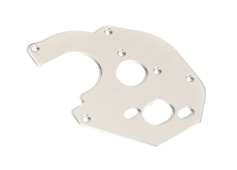 C31310SILVER Billet Machined Motor Mounting Plate for Axial 1/24 SCX24 Rock Crawler - Image 1