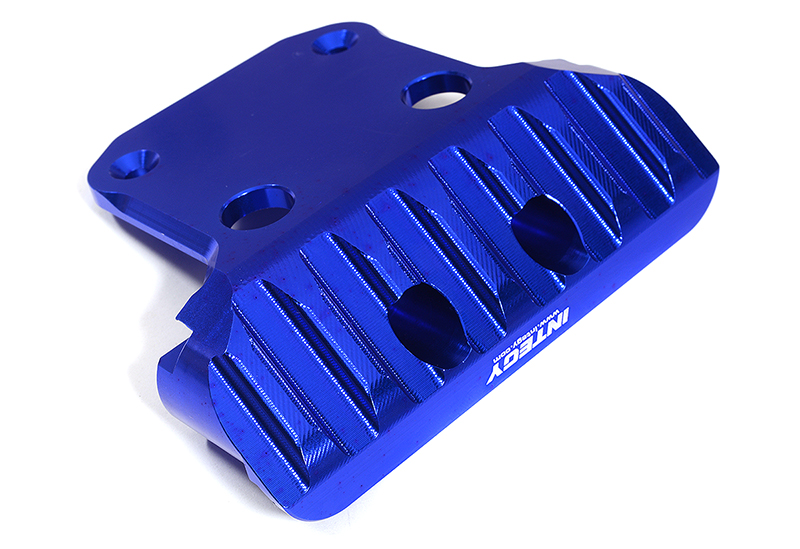C31312BLUE Billet Machined Rear Skid Bumper for Arrma 1/5 Kraton 4X4 8S BLX ARA320479 - Image 1