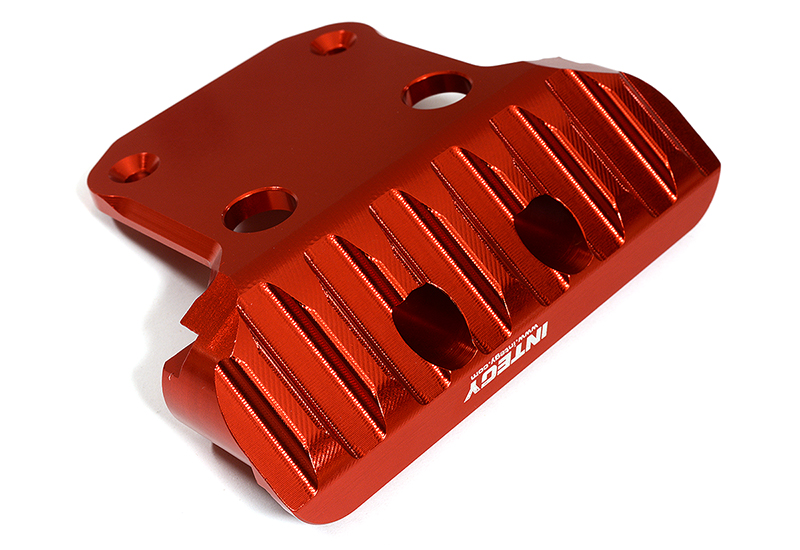 C31312RED Billet Machined Rear Skid Bumper for Arrma 1/5 Kraton 4X4 8S BLX ARA320479 - Image 1