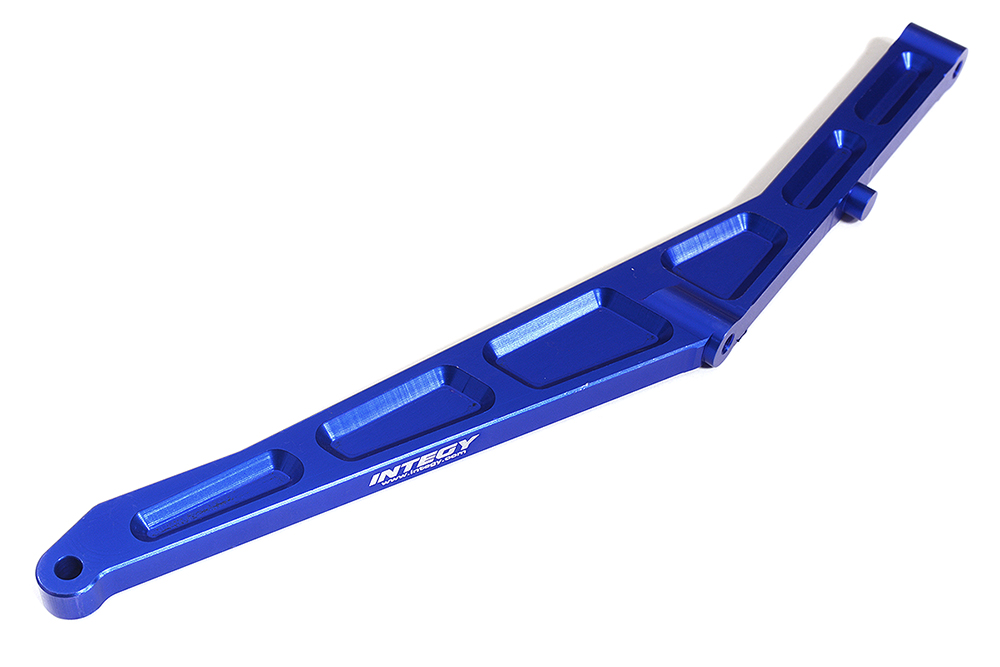 C31313BLUE Billet Machined Rear Chassis Support for Losi 1/10 Lasernut U4 4WD Brushless RTR - Image 1