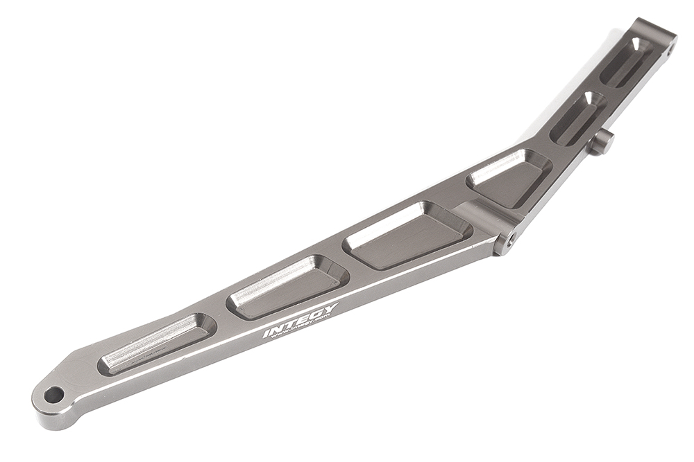 C31313GREY Billet Machined Rear Chassis Support for Losi 1/10 Lasernut U4 4WD Brushless RTR - Image 1