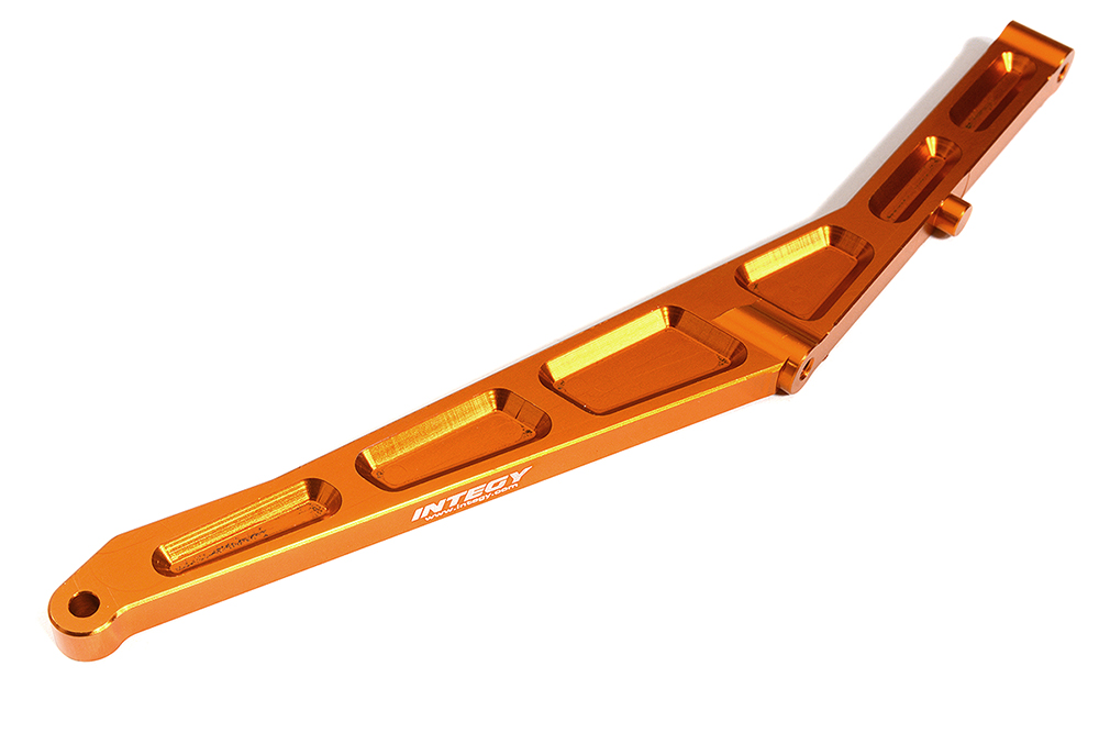 C31313ORANGE Billet Machined Rear Chassis Support for Losi 1/10 Lasernut U4 4WD Brushless RTR - Image 1