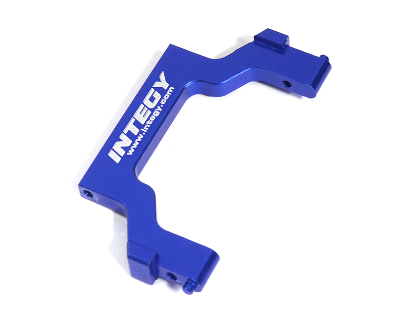 C31314BLUE Billet Machined Rear Chassis Brace for Axial 1/24 SCX24 Rock Crawler C10 - Image 1
