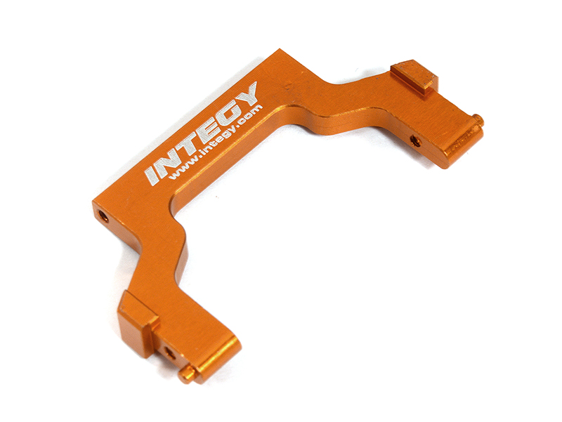 C31314ORANGE Billet Machined Rear Chassis Brace for Axial 1/24 SCX24 Rock Crawler C10 - Image 1