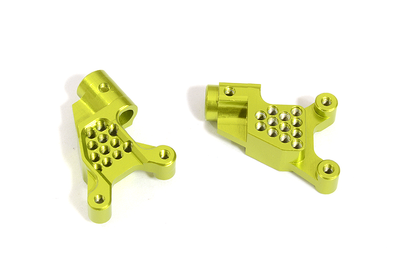 C31316GREEN Billet Machined Rear Shock Towers for Axial 1/24 SCX24 Rock Crawler - Image 1