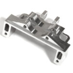 Billet Machined Silver Servo Mount for Axial 1/24 SCX24 Rock Crawler