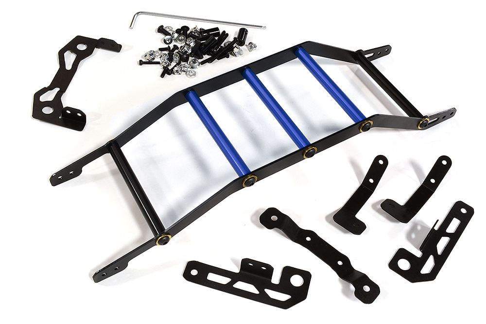C31323BLUE Exo-Skeleton Body Roll Cage Kit for Arrma 1/10 Vorteks 4X4 3S BLX ARA402319 - Image 1
