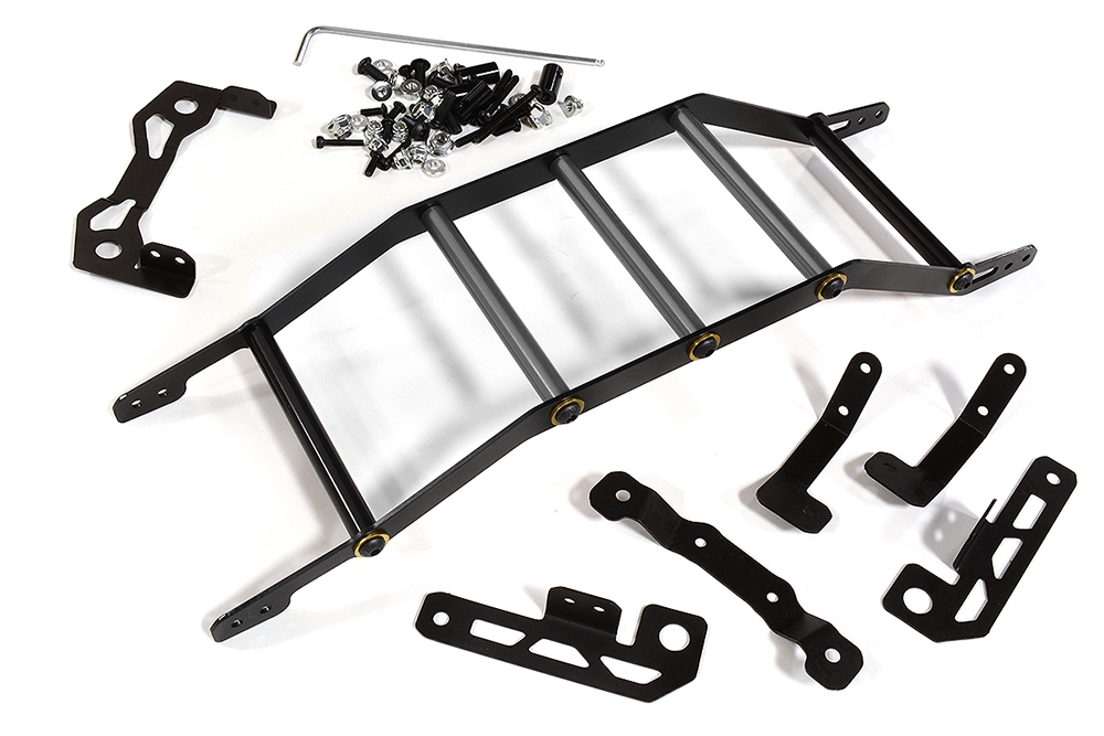 C31323GREY Exo-Skeleton Body Roll Cage Kit for Arrma 1/10 Vorteks 4X4 3S BLX ARA402319 - Image 1