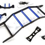 Alloy Exo-Skeleton Body Roll Cage Kit for Arrma 1/10 Granite 4X4 3S BLX AR402261
