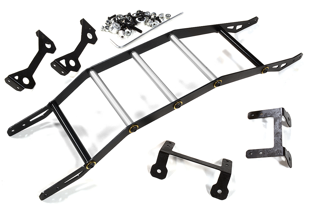 C31326SILVER Exo-Skeleton Body Roll Cage Kit for Arrma 1/8 Pre-2019 Kraton 6S BLX AR406050 - Image 1