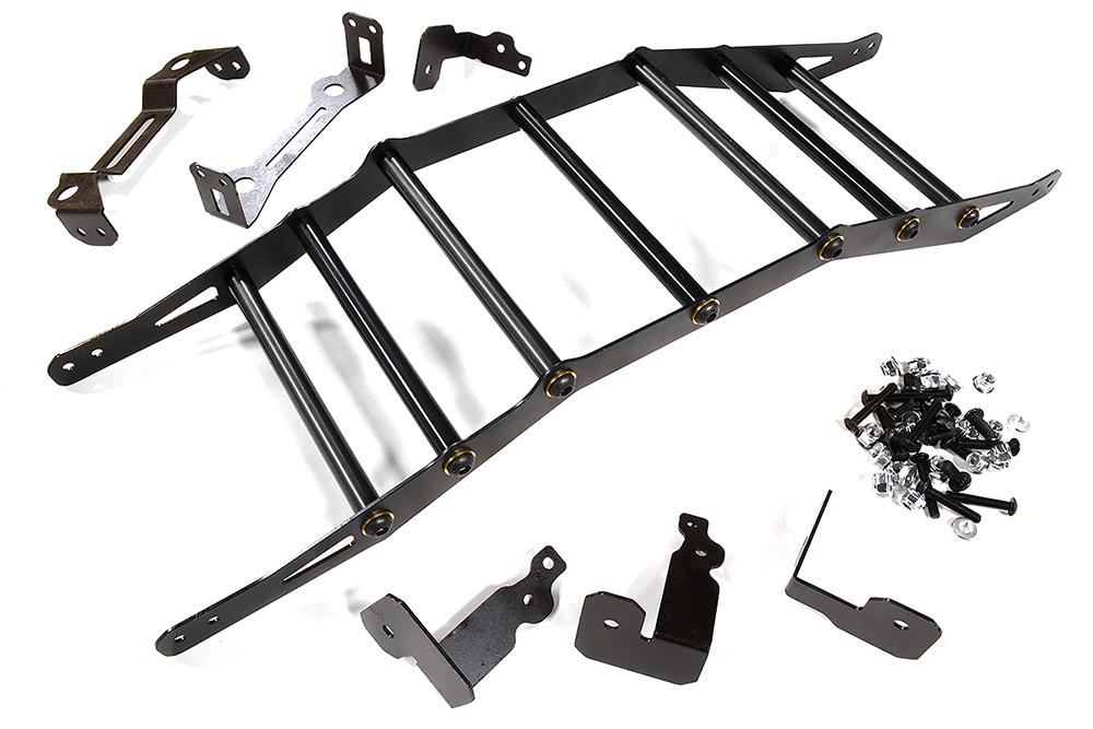 C31327BLACK Alloy Exo-Skeleton Body Roll Cage Kit for Arrma 1/5 Kraton 4X4 8S BLX ARA409004 - Image 1