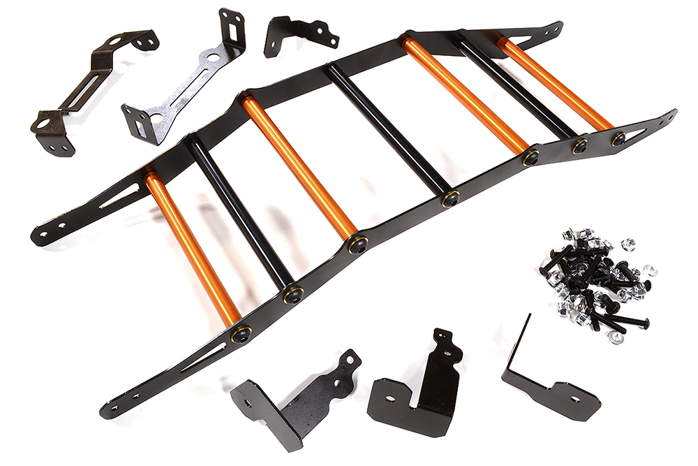 C31327ORANGE Alloy Exo-Skeleton Body Roll Cage Kit for Arrma 1/5 Kraton 4X4 8S BLX ARA409004 - Image 1