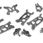 Billet Machined Alloy Suspension Set for Losi 1/10 Lasernut U4 4WD Brushless RTR