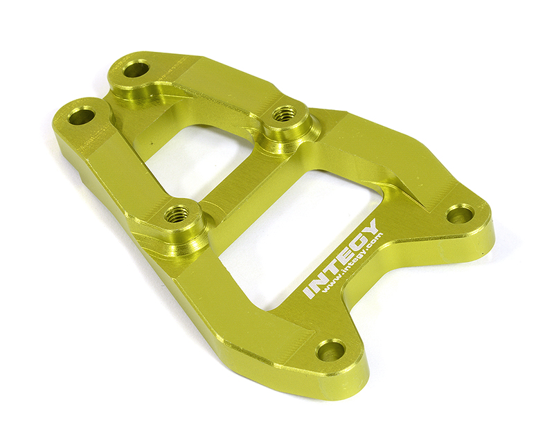 C31335GREEN Billet Machined Front Bumper Upper Support Brace for Losi 1/10 Lasernut U4 4WD - Image 1