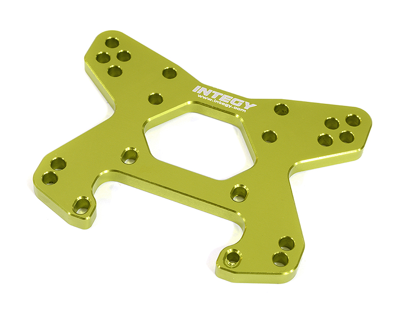 C31336GREEN Billet Machined Front Shock Tower for Losi 1/10 Lasernut U4 4WD Brushless RTR - Image 1