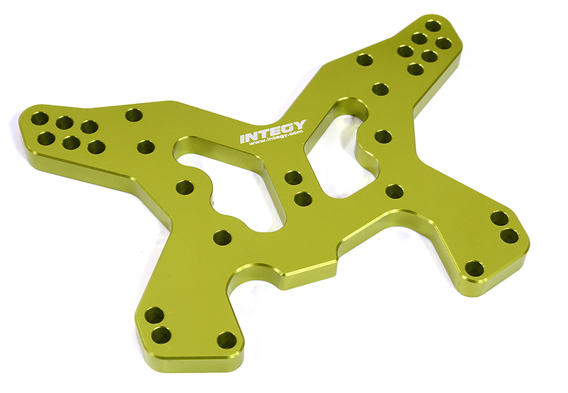 C31337GREEN Billet Machined Rear Shock Tower for Losi 1/10 Lasernut U4 4WD Brushless RTR - Image 1