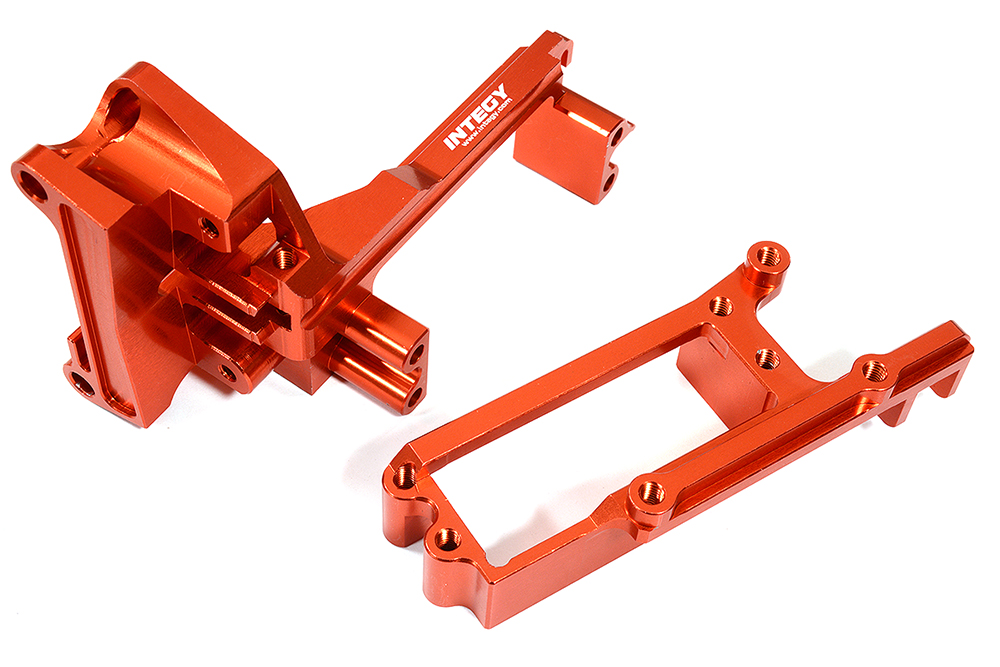 C31341RED Billet Machined Handbrake Module Base & Mount for Arrma 1/7 Infraction 6S BLX - Image 1