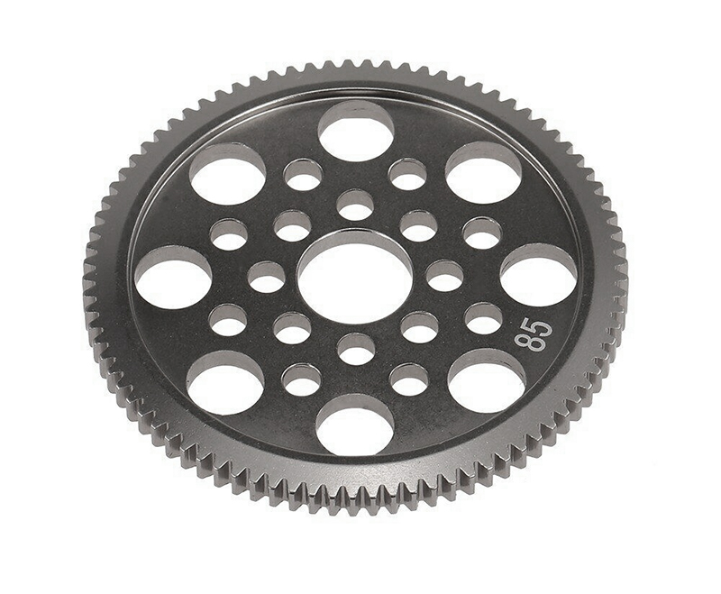 C31350 48 Pitch Metal Spur Gear 85T for 1/10 On-Road (Mount Thickness = 1.9mm) - Image 1
