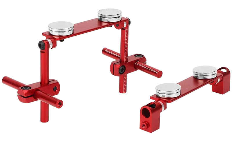 C31354RED Magnetic Force Type Body Mount Set for 1/10 Drift Car - Image 1