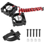 Motor Clamp Mount + Twin Cooling Fan for TRX-4 & SCX10 (Motor: 36mm O.D.)