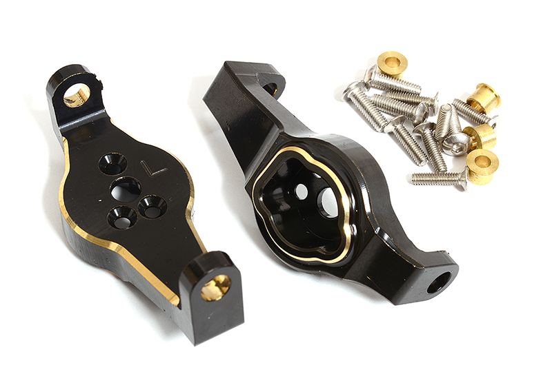 C31369 Brass Alloy 49g Each Caster Blocks for Traxxas TRX-4 Scale & Trail Crawler - Image 1
