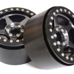 2.2 Size Billet Machined Alloy 5 Spoke Wheel(2) 115g Each for 1/10 Scale Crawler