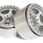 2.2 Size Billet Machined Alloy 5 Spoke Wheel(2) 115g Each for 1/10 Scale Crawler