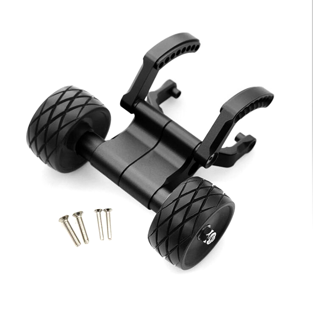 C31376BLACK Wheelie Bar Set for Traxxas 1/10 E-Revo 2.0 & E-Revo - Image 1