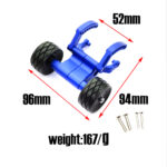 Wheelie Bar Set for Traxxas 1/10 E-Revo 2.0 & E-Revo - Image 2