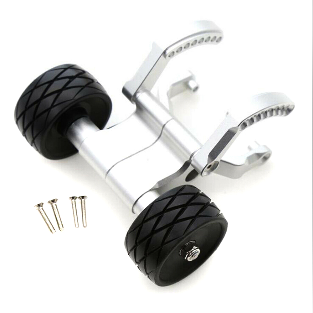 C31376SILVER Wheelie Bar Set for Traxxas 1/10 E-Revo 2.0 & E-Revo - Image 1